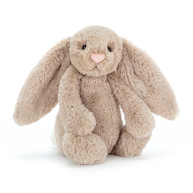 Medium Bashful Bunny In Beige Soft Toy By Jellycat
