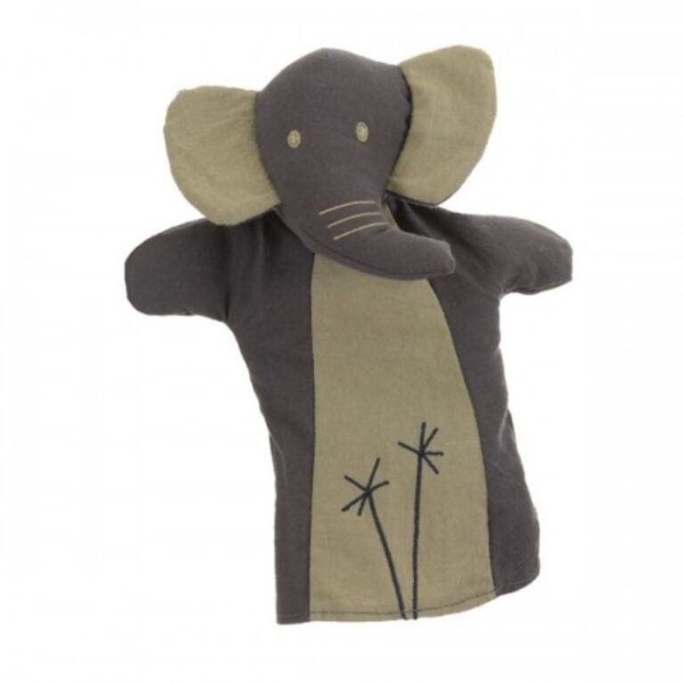 Elephant &#8211; Small Cotton Handpuppet 0+
