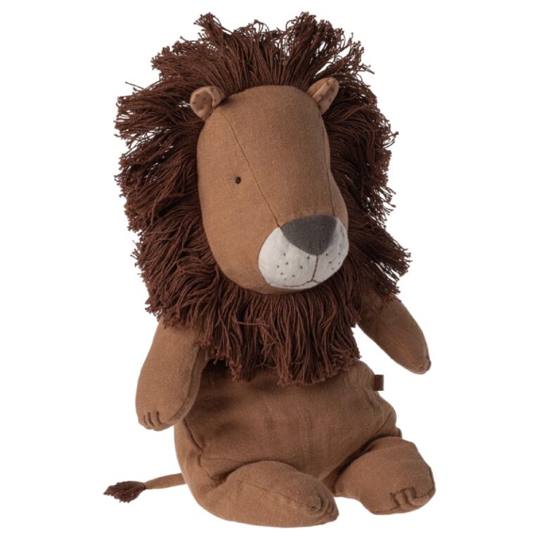 Medium Lion Soft Toy &#8211; Safari Friends By Maileg 0+