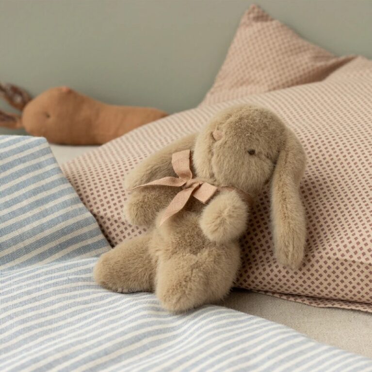 Mini Bunny Soft Toy In Dusty Brown By Maileg 0+