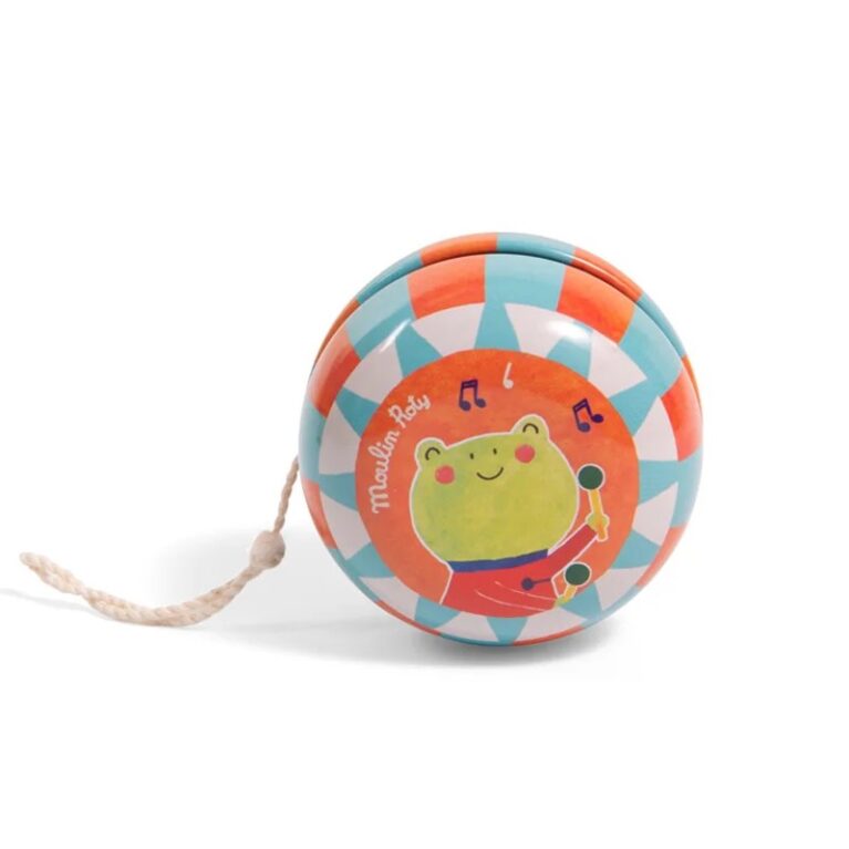 Frog &#8211; Metal Yo Yo Toy By Moulin Roty 4+