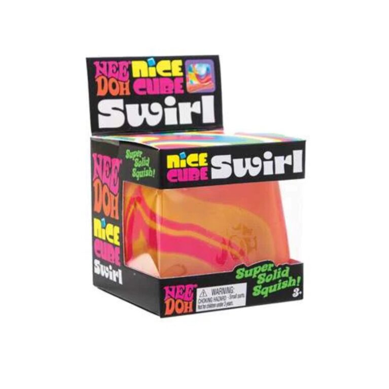 NeeDoh Nice Cube Swirl Toy 3+
