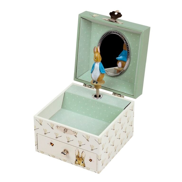 Peter Rabbit Dragonfly Musical Jewellery Box With Drawer 3+