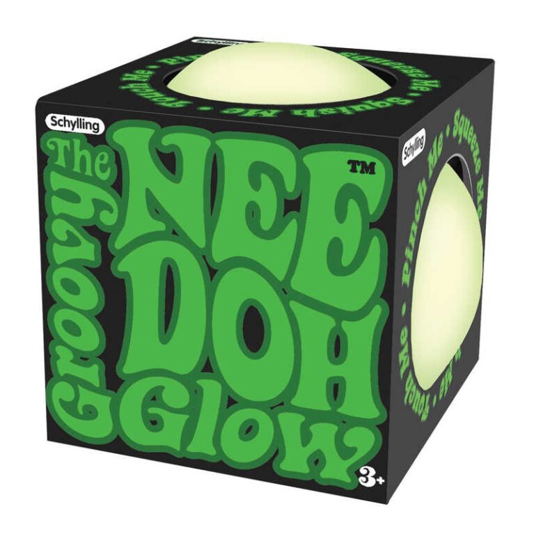 Nee Doh Stretchy Glow In The Dark Stress Ball