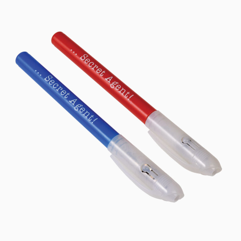 Set Of 2 Secret Agent Spy Pens