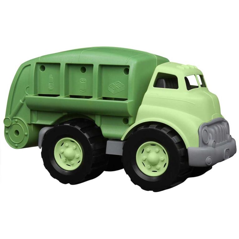 Recycling Dustbin Truck &#8211; Green Toys Recycled Plastic 3+