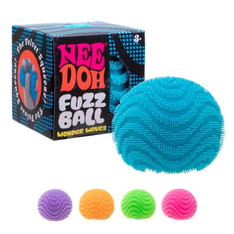 NeeDoh Fuzz Ball Wonder Waves Toy 3+