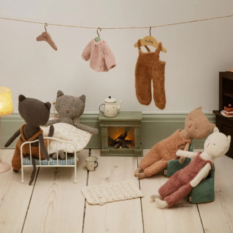 Ginger Kitten Chatons Soft Toy Cat By Maileg 3+