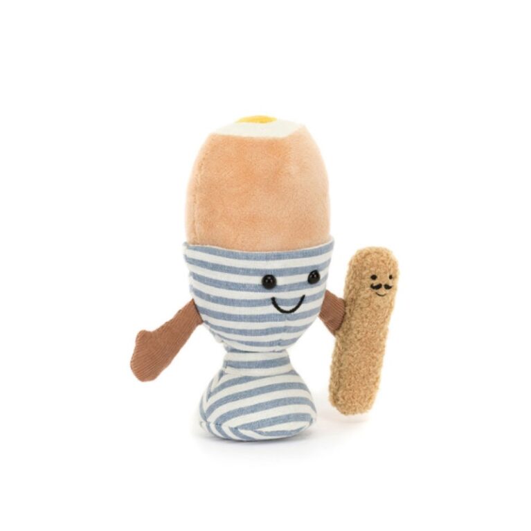 Amuseables Eggetha Egg &#038; Lance Soldier Soft Toy By Jellycat 0+