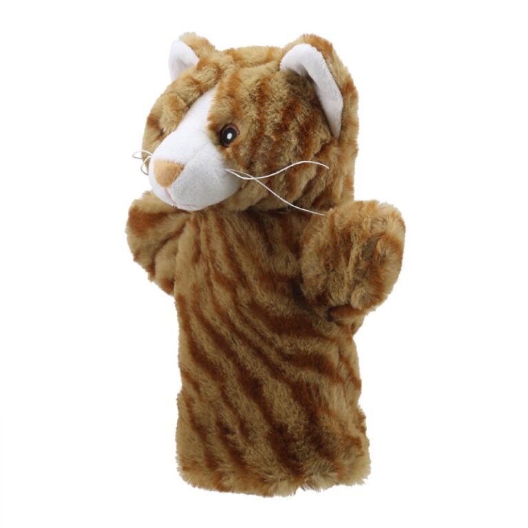 Ginger Cat &#8211; Eco Animal Puppet Buddies 1+