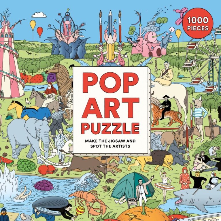 Pop Art Puzzle Book