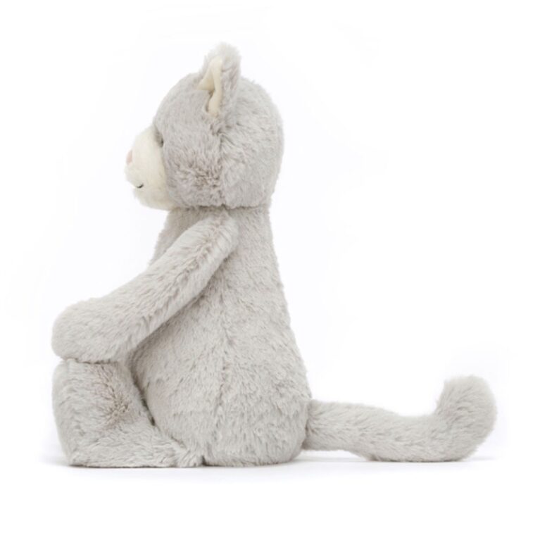 Bashful Grey Kitty Soft Toy By Jellycat 0+