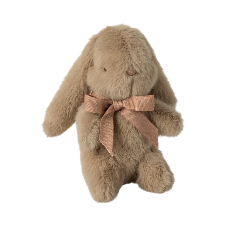 Mini Bunny Soft Toy In Dusty Brown By Maileg 0+