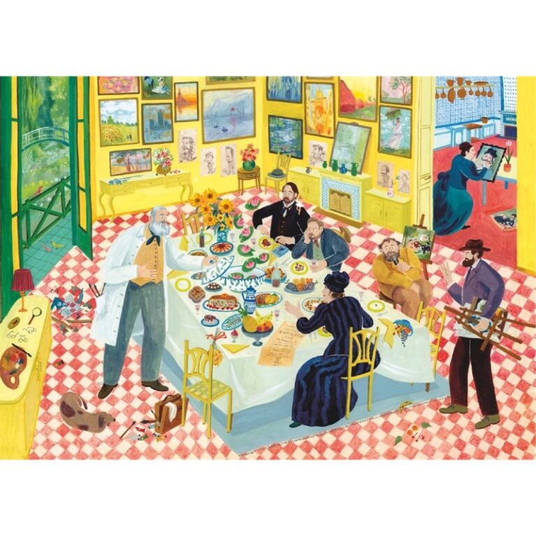 Dinner With Monet &#8211; 1000 Piece Jigsaw Puzzle