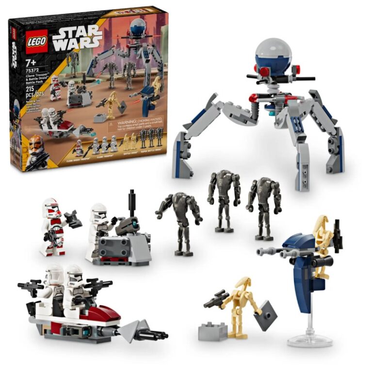 LEGO Star Wars Clone Trooper &#038; Battle Droid Battle Pack 75372 7+
