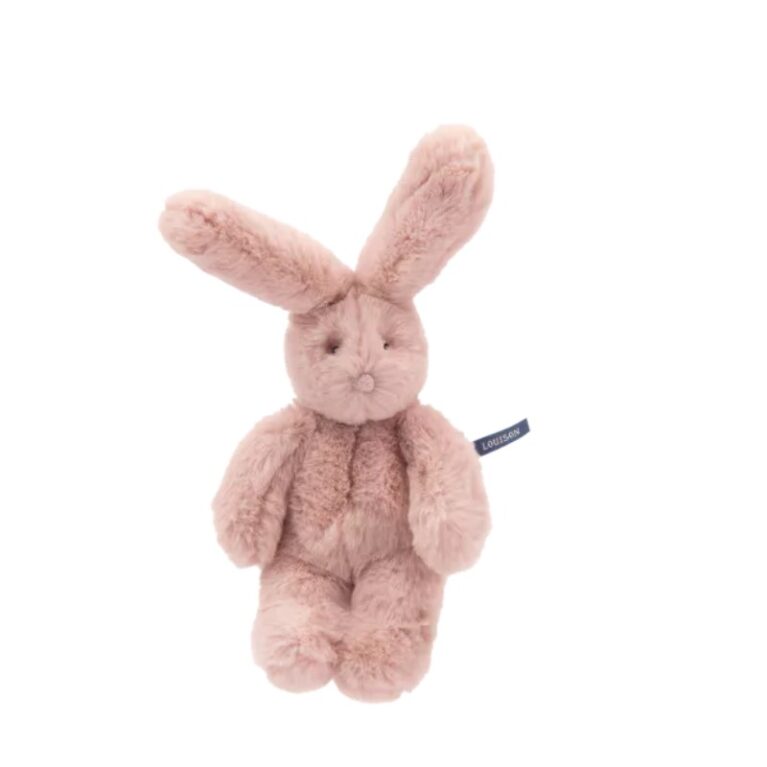 Louison The Small Rabbit In Pink Soft Toy By Moulin Roty 0+