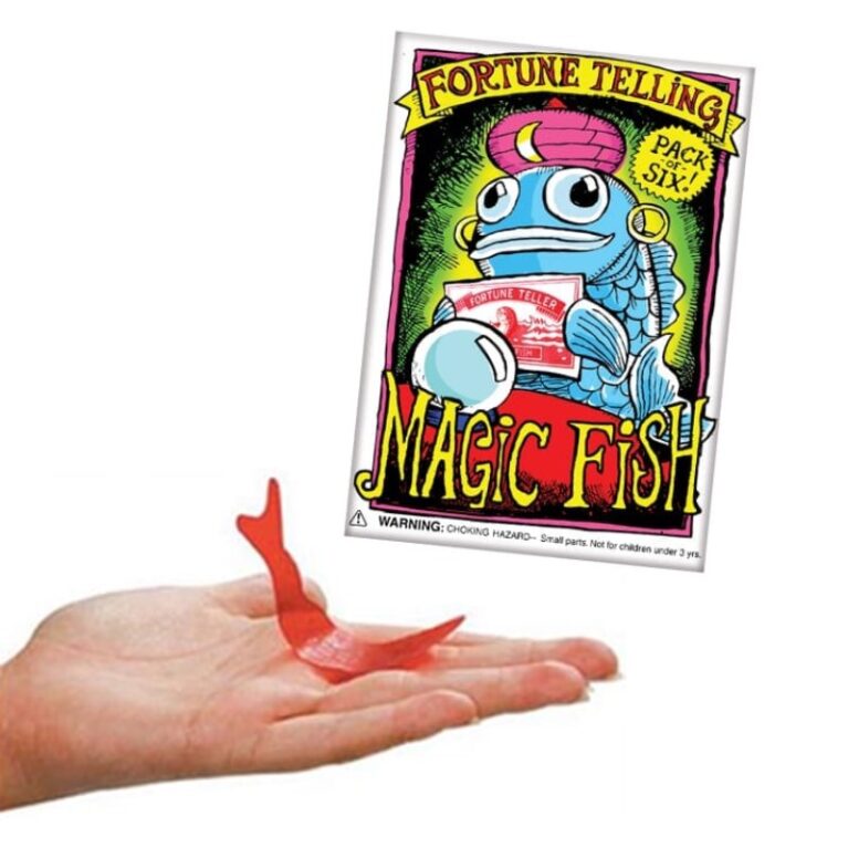 Pack Of 6 Magic Fortune Telling Fish