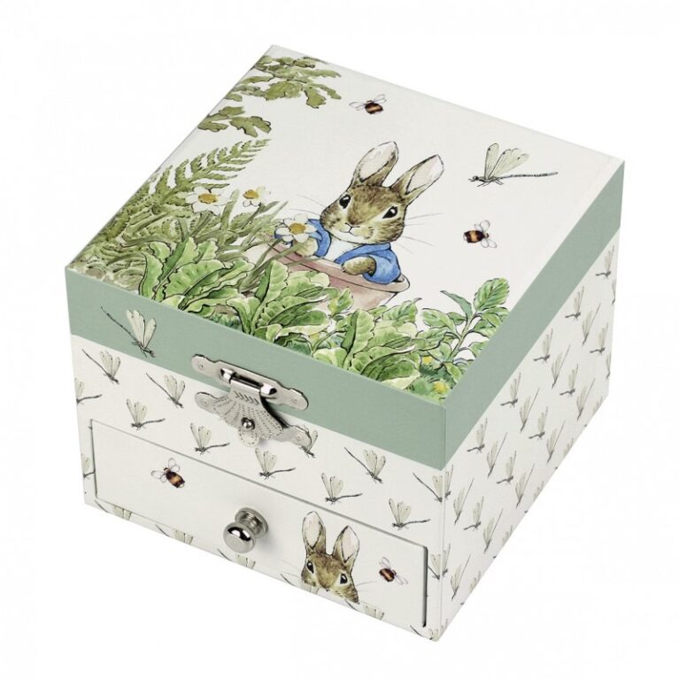 Peter Rabbit Dragonfly Musical Jewellery Box With Drawer 3+