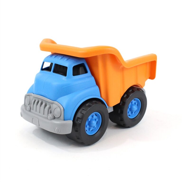 Orange &#038; Blue Dump Truck &#8211; Green Toys Recycled Plastic 1+