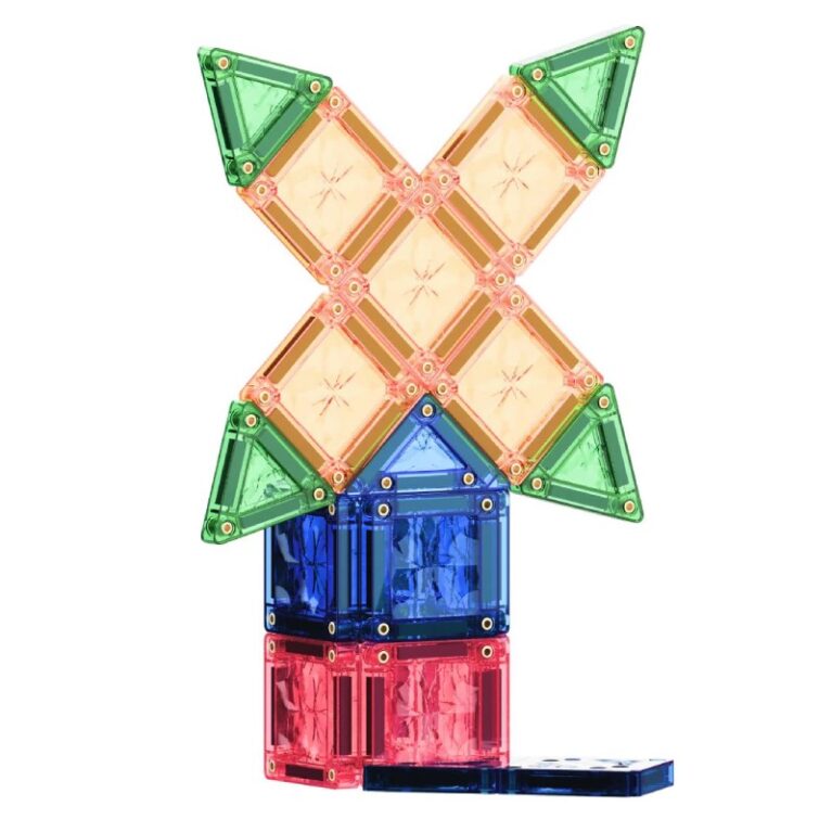 Cleverclixx Mini Tiles Pack Pastel Colours 28 Pieces 3+