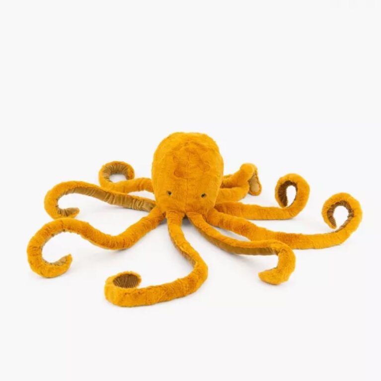 Large Octopus Soft Toy By Moulin Roty 1+