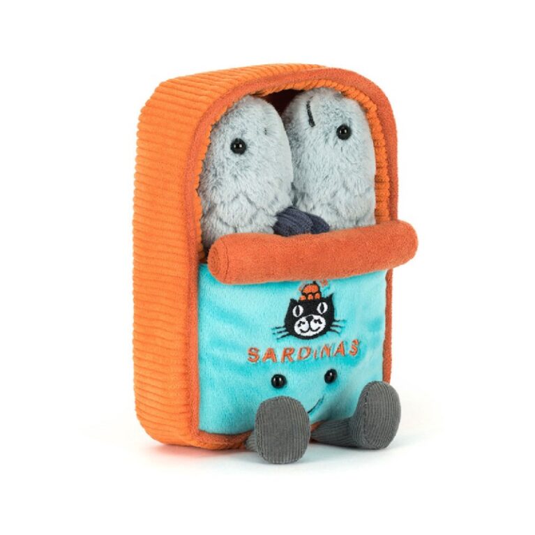 Amuseables Sardine Tin Soft Toy By Jellycat 0+