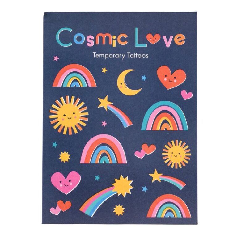 Cosmic Love Temporary Tattoos 3+
