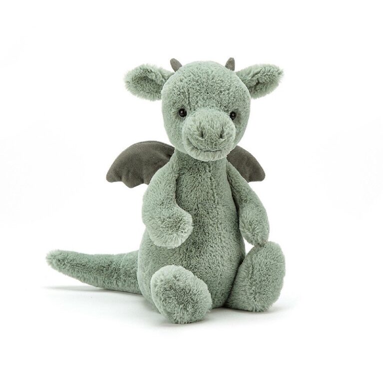 Medium Bashful Dragon Soft Toy By Jellycat