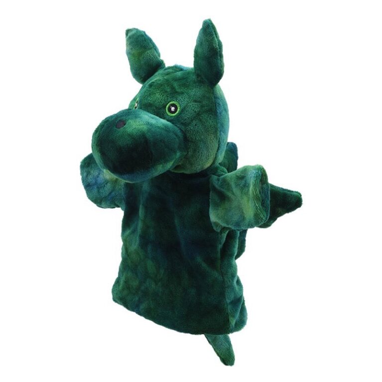 Green Dragon &#8211; Eco Animal Puppet Buddies 1+