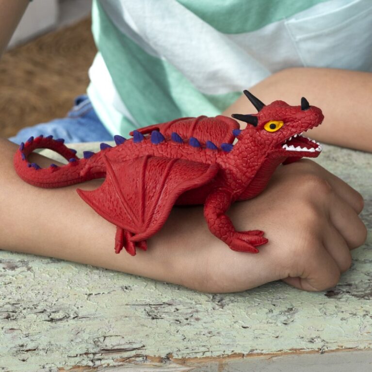 Red Dragon Squishy Toy 3+