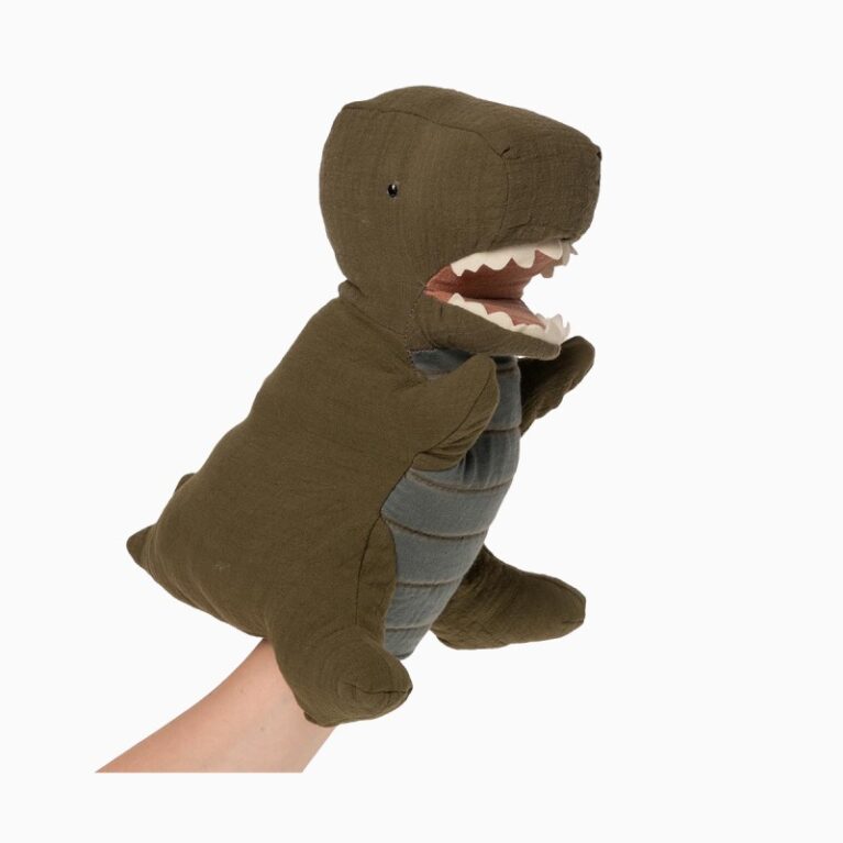 Gantosaurus Rex Hand Puppet By Maileg 0+