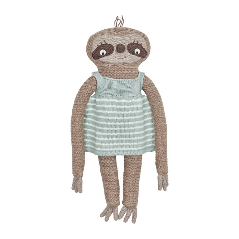 Hanna Sloth Knitted Soft Toy