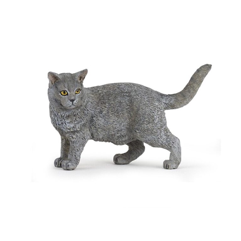 Chartreux Cat &#8211; Papo Animal Figure