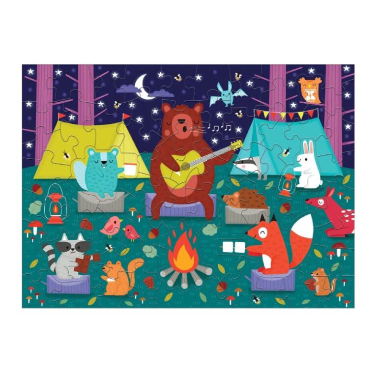 Campfire Friends &#8211; Scratch and Sniff Puzzle 60pc 4+