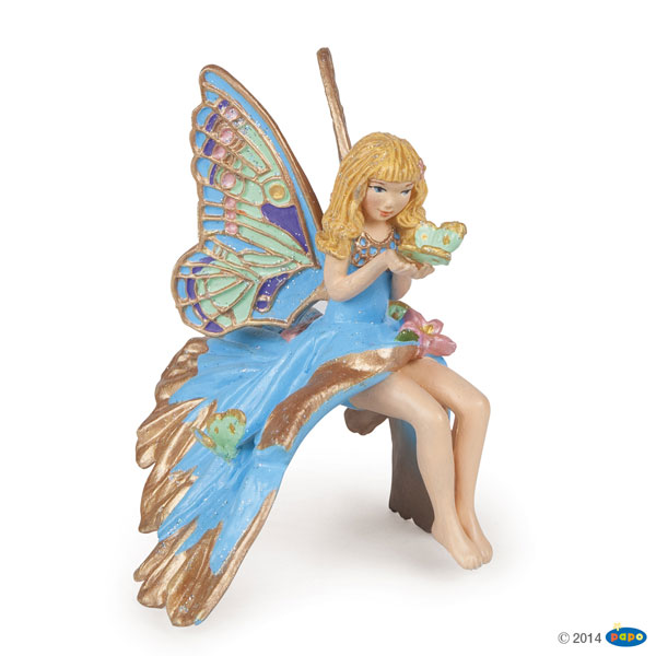 BLUE ELF CHILD Papo Fairy Figure