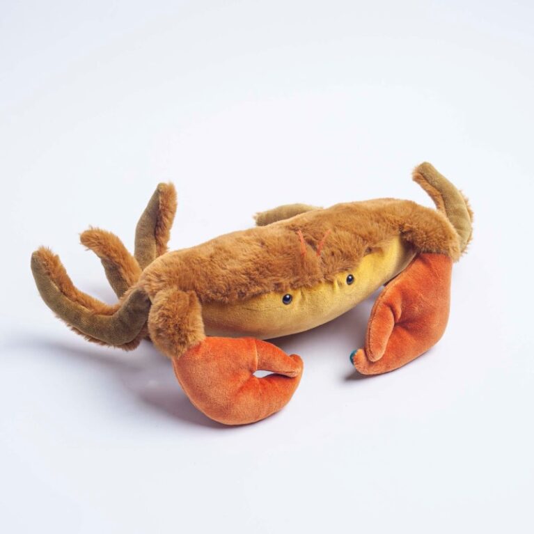 Large Crab Soft Toy By Moulin Roty 0+