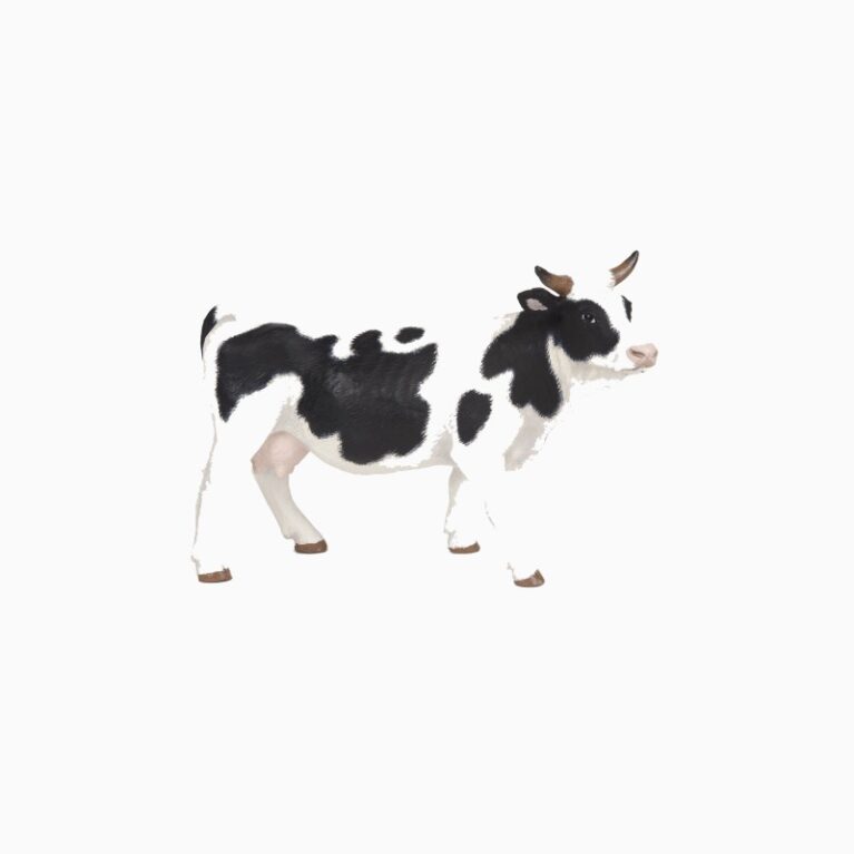 Black &#038; White Cow &#8211; Papo Farm Animal Figure