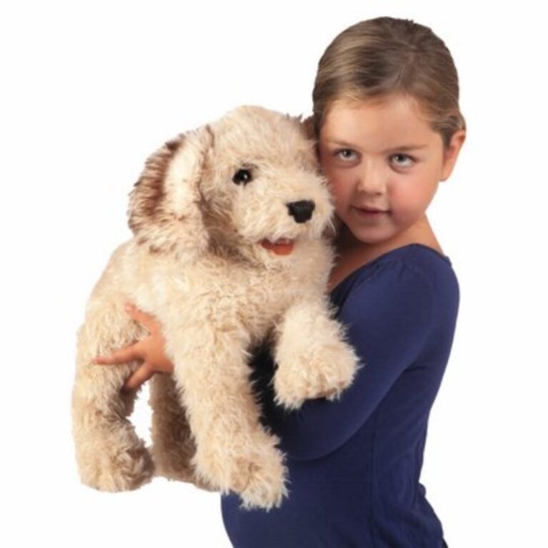 Labradoodle &#8211; Full Bodied Life Like Hand Puppet 3+