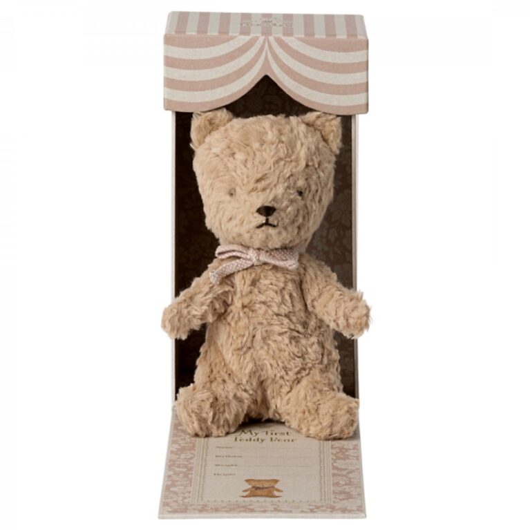 My First Teddy In Powder With Gift Box By Maileg 0+