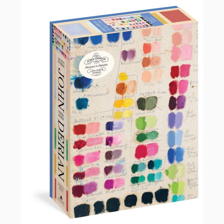 Painters Palette By John Derian &#8211; 1000 Piece Jigsaw Puzzle