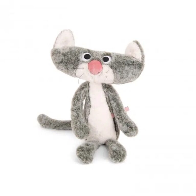 Flat Cat Ecole Des Loisirs Soft Toy By Moulin Roty