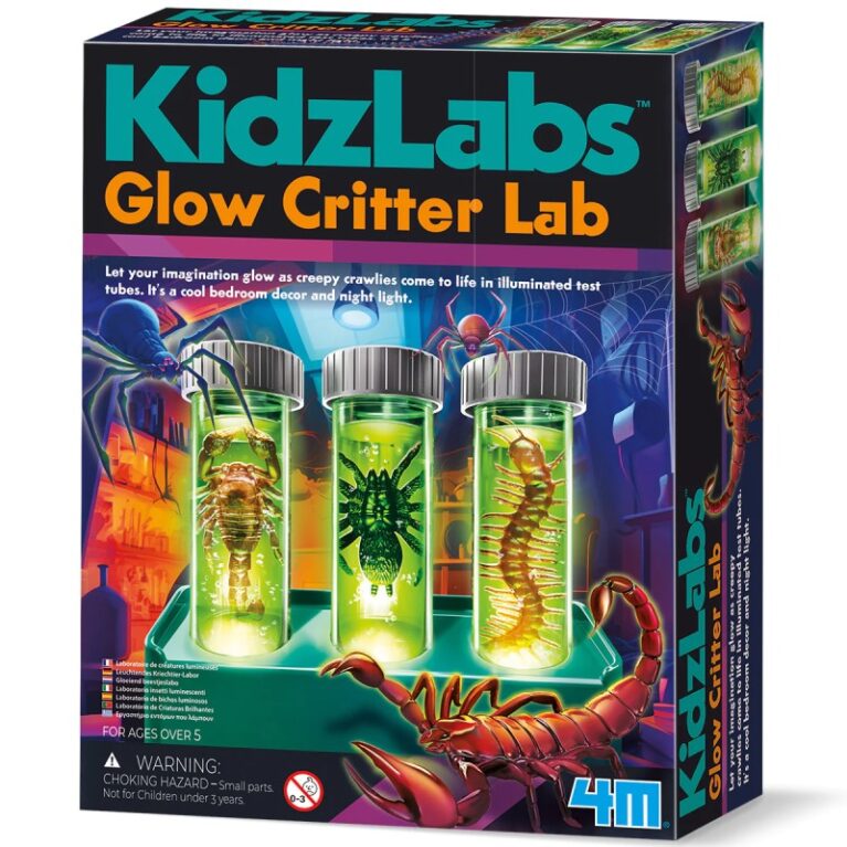 Glow Critter Lab Science Kit &#8211; Kidzlabs 5+